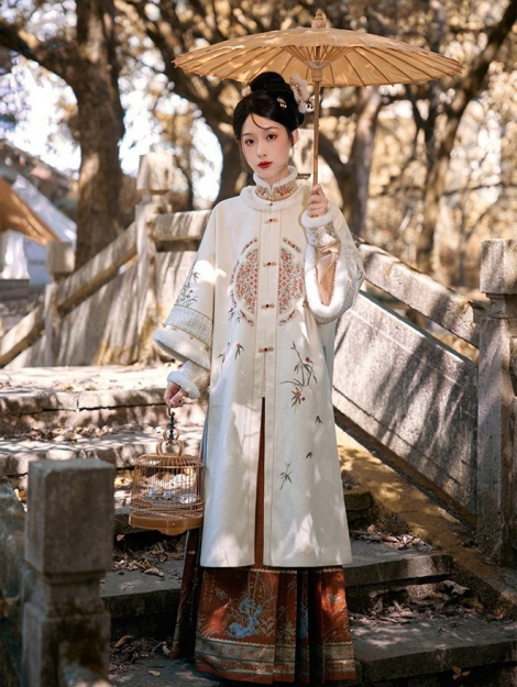 CHINESE HANFU DRESS Chinese crabapple